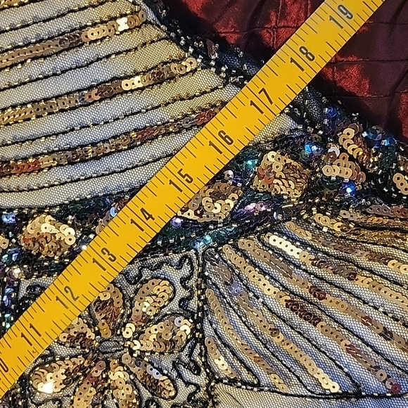 Multicolored sequin flapper dress NWT - Picture 9 of 9